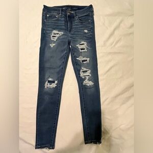 American Eagle Super Stretch High Rise Jeans.